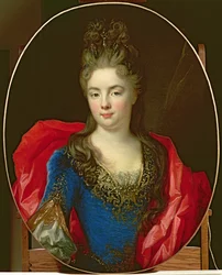 Portret Anne-Genevieve of Levis-Ventadour, księżniczki Rohanu, 1696
